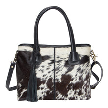 Load image into Gallery viewer, Black Netherlands Cowhide Bag