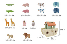 Load image into Gallery viewer, Noah&#39;s Ark Wooden Playset