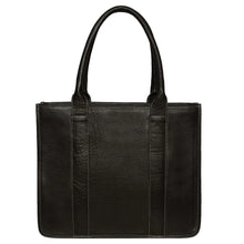 Load image into Gallery viewer, Norman Brown &amp; White Cowhide &amp; Tooled Leather Boot Stitch Bag