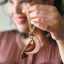 Load image into Gallery viewer, Partridge Perfection Enamel Tree Ornament - Erstwilder Merry Kitschmas