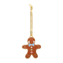 Load image into Gallery viewer, Santa&#39;s Snack Enamel Tree Ornament - Erstwilder Merry Kitschmas