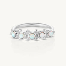 Load image into Gallery viewer, Opal Silver Band Ring - ToniMay