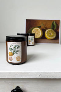 Orange and Grapefruit Soy Candle