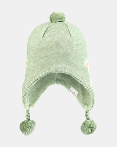 Koala Storytime Earmuff Organic Beanie