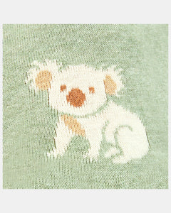 Koala Storytime Earmuff Organic Beanie