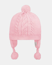 Load image into Gallery viewer, Misty Rose Yummy Organic Earmuff Beanie - Toshi
