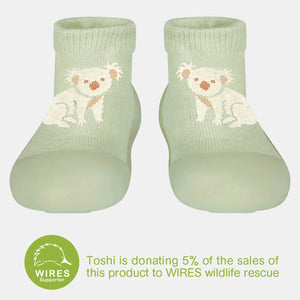 Koala Storytime Organic Hybrid Walking Socks