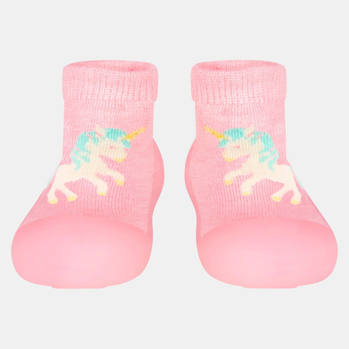 Unicorn Storytime Organic Hybrid Walking Socks