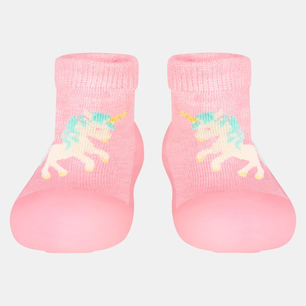 Unicorn Storytime Organic Hybrid Walking Socks
