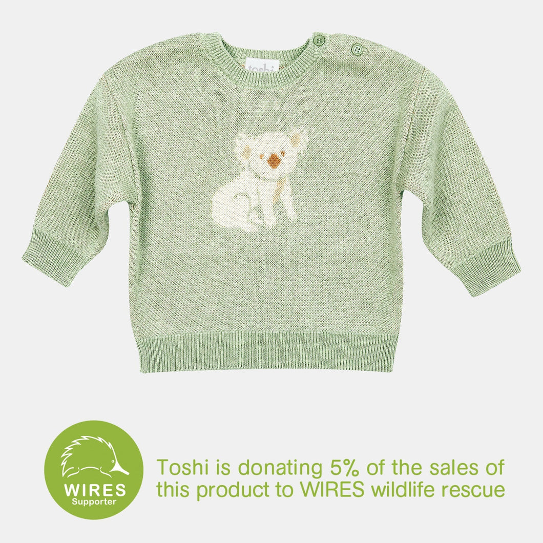 Koala Storytime Organic Pullover