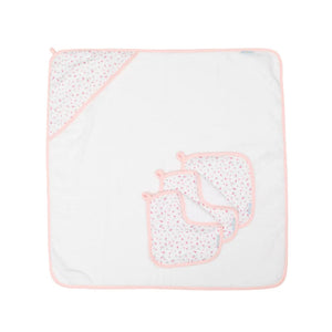 Pink Petals Wash Cloth 3pk