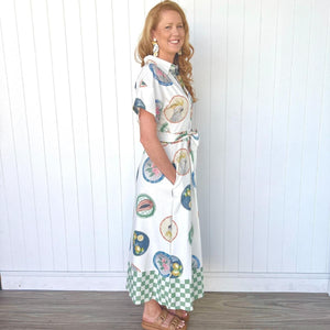 Our Aussie Way "Willow" Short Sleeve Maxi Dress