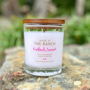 'Outback Sunset' Large Candle - Made At The Ranch