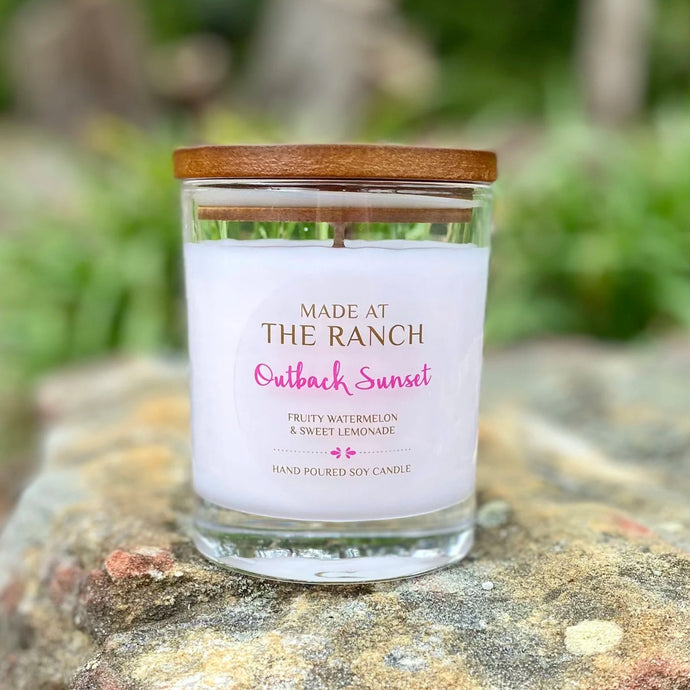 'Outback Sunset' Large Candle - Made At The Ranch