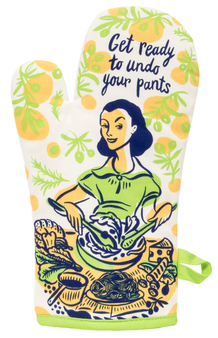 'Get Ready to Undo Your Pants' Oven Mitt