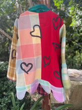 Load image into Gallery viewer, &#39;Shelley&#39; - Recycled Handmade Blanket Jacket