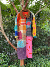 Load image into Gallery viewer, &#39;Queenie&#39; - Recycled Handmade Blanket Jacket