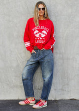 Load image into Gallery viewer, Red 'Pickleball' Long Sleeve Tee - Hammill &amp; Co