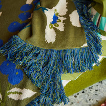 Load image into Gallery viewer, Prado Jacquard Knit Blanket - Sage x Clare