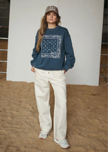 Load image into Gallery viewer, Paisley Emboss Drawstring Pant - Farmer By Whitney