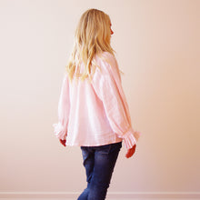 Load image into Gallery viewer, Pale Pink Sammi 100% Linen Shirt - Who&#39;s Charlie