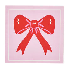 Load image into Gallery viewer, Bows &amp; Cherries Paper Napkins 20 pack