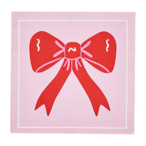 Bows & Cherries Paper Napkins 20 pack