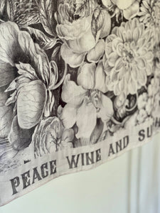 'Peace, Wine and Sunshine' Bamboo Scarf - Market of Stars