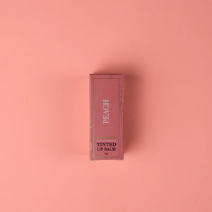 Peach Tinted Natural Lip Balm