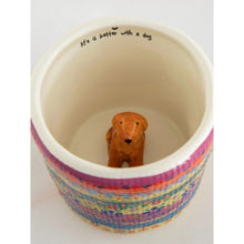 Load image into Gallery viewer, Dog Peekaboo Mug
