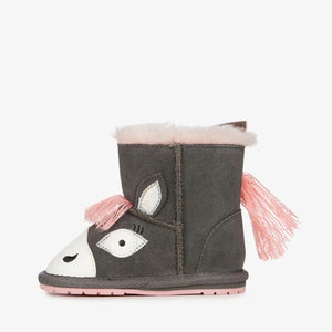 Charcoal Pegasus Walker Sheepskin Boot - EMU Australia