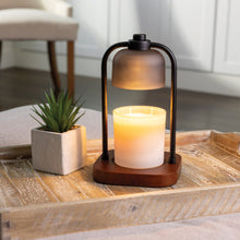 Load image into Gallery viewer, Black Pendant Candle Warmer Lantern
