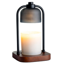 Load image into Gallery viewer, Black Pendant Candle Warmer Lantern