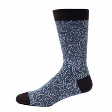 Load image into Gallery viewer, 'Fine Penis Art' Penis Outline Socks - Mens