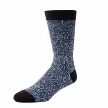 Load image into Gallery viewer, 'Fine Penis Art' Penis Outline Socks - Mens