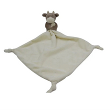 Load image into Gallery viewer, Charlie the Cow Petite Toy with Comfort Blanket - Petite Vous