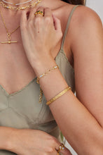 Load image into Gallery viewer, Petra Moonstone Gold Bracelet - ToniMay