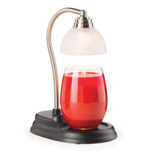 Load image into Gallery viewer, Pewter Aurora Candle Warmer Lamp