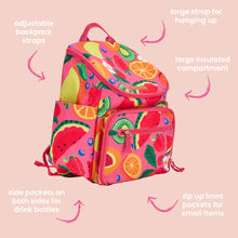 Load image into Gallery viewer, Tropicana Picnic Lunch Bag Backpack