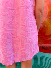 Load image into Gallery viewer, Pink Towelling Mini Dress - By Frankie