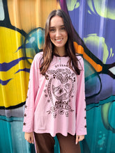 Load image into Gallery viewer, Pink &amp; Chocolate 'Lovers Club' Long Sleeve Tee - By Frankie