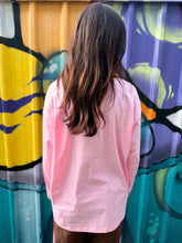 Load image into Gallery viewer, Pink &amp; Chocolate 'Lovers Club' Long Sleeve Tee - By Frankie
