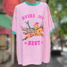 Load image into Gallery viewer, Pink/Green 'Doing My Best' T-Shirt - By Frankie