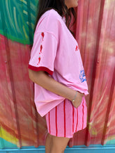 Load image into Gallery viewer, Pink/Red Stripe Shorts - By Frankie