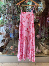 Load image into Gallery viewer, Pink Santa Print Maxi Dress - By Frankie