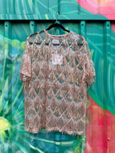 Load image into Gallery viewer, Pink Sequin Tassle Top - By Frankie