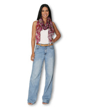 Load image into Gallery viewer, 'Pink Primrose' Wool Scarf - Debra Hutton