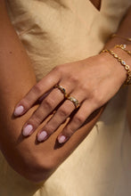 Load image into Gallery viewer, Gold Piper Cluster Ring - ToniMay