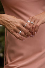 Load image into Gallery viewer, Silver Piper Cluster Ring - ToniMay