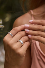 Load image into Gallery viewer, Silver Piper Cluster Ring - ToniMay
